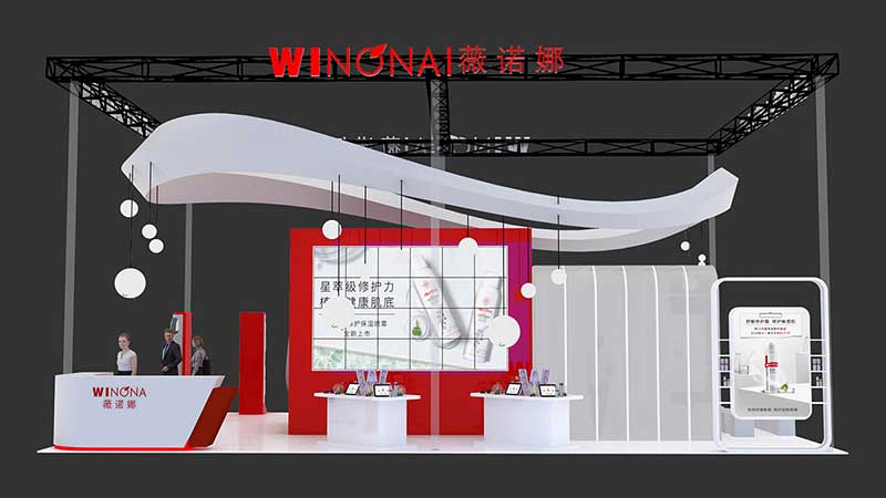 美國展臺設計